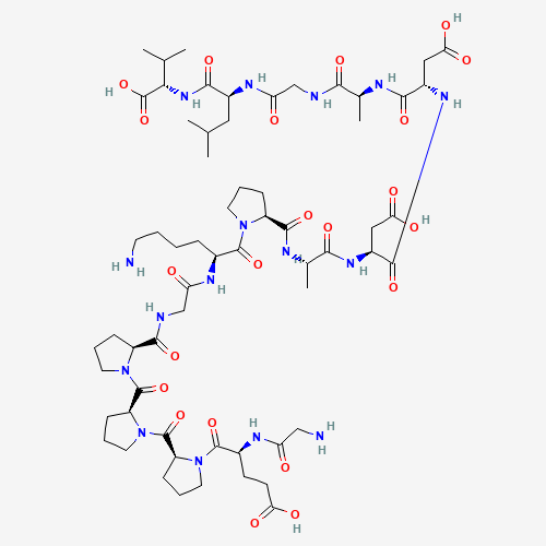 2D-struktur — BPC-157