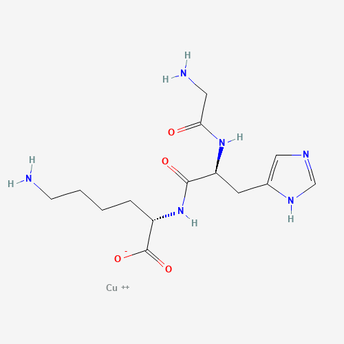 2D-struktur — GHK-Cu