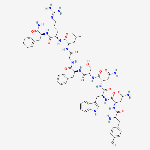 Struktura 2D — Kisspeptin-10