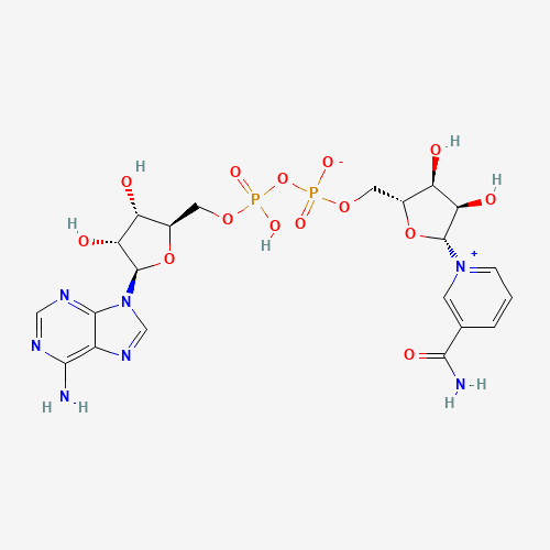 2D-struktur — NAD+